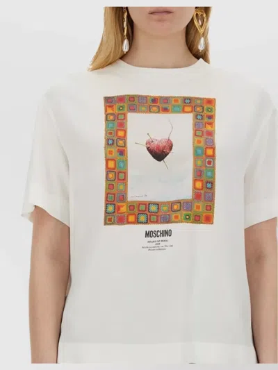 Moschino Relaxed Fit Blouse In White