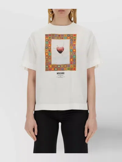 Moschino Relaxed Fit Blouse In White