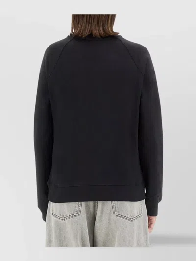 Msgm Relaxed-fit Sweatshirt With Raglan Sleeves