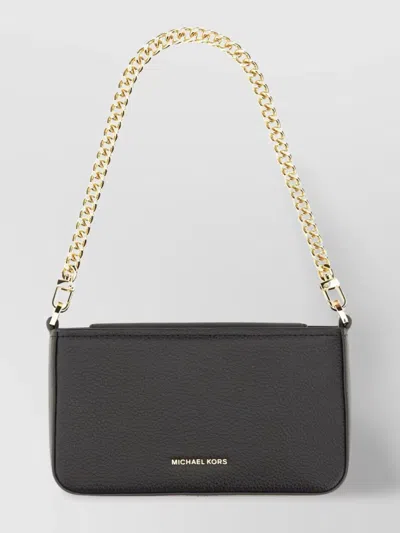 Michael Kors Bryant Small Convertible Clutch Bag In Black