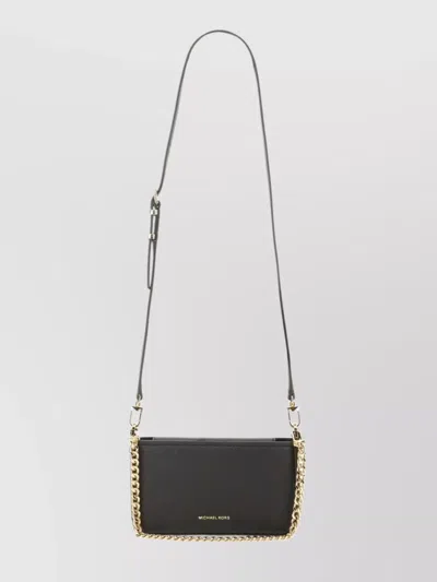 Michael Kors Bryant Small Convertible Clutch Bag In Black