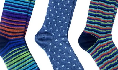 Unsimply Stitched Assorted 3-pack Crew Socks In Multi