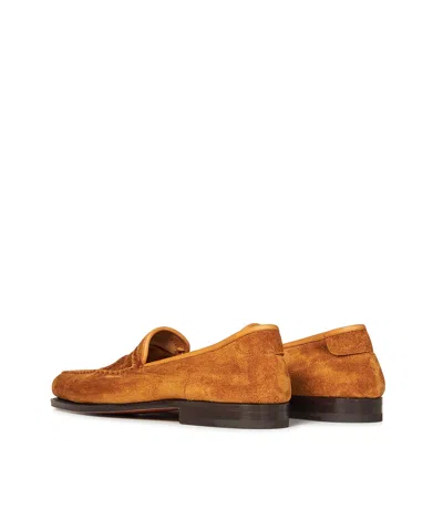 John Lobb Round Toe Loafers