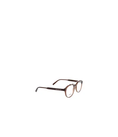 Dior Full Frame Plain Mirror In Brown