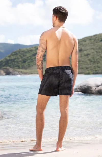 Auto-reply™ Solid 4-inch Nylon Swim Trunks