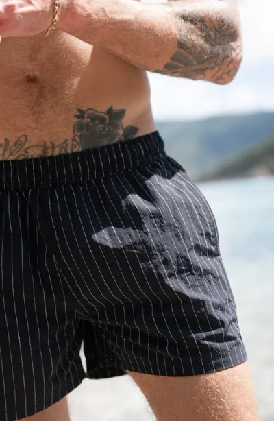 Auto-reply™ Solid 4-inch Nylon Swim Trunks