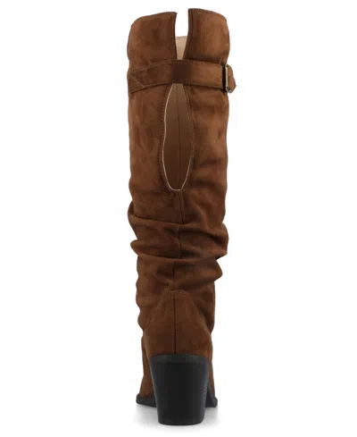 Journee Collection Journee Womens Kaleah Knee High Slouchy Boots