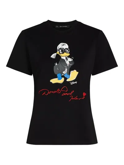 Karl Lagerfeld Disney X Kl T-shirt In Black