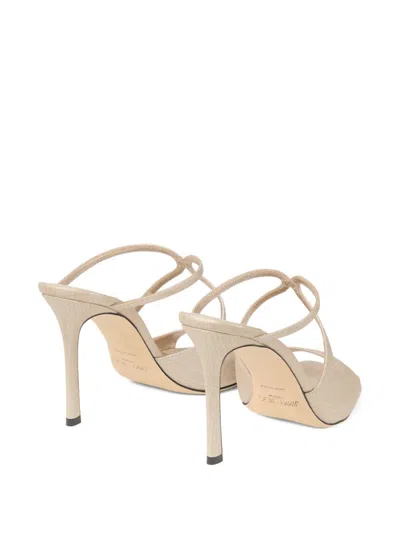 Jimmy Choo Open-toed High-heeled Sandals In Neutral
