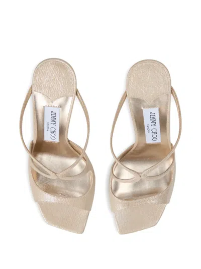 Jimmy Choo Open-toed High-heeled Sandals In Neutral