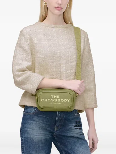 Marc Jacobs Crossbody Textured Shoulder Bag In Green