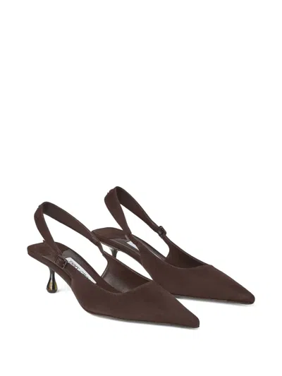 Jimmy Choo Amel 50 Pumps In Chocolate Colour Women In Brown