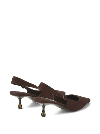 Jimmy Choo Amel 50 Pumps In Chocolate Colour Women In Brown