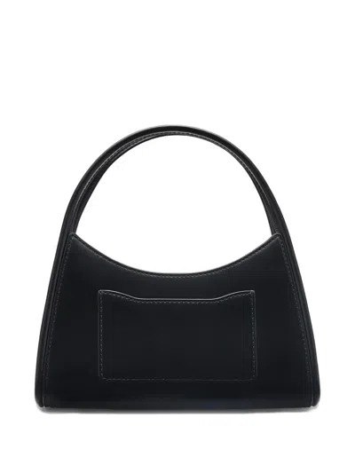 Marc Jacobs Glam Claw Clip Leather Crossbody Bag In Black