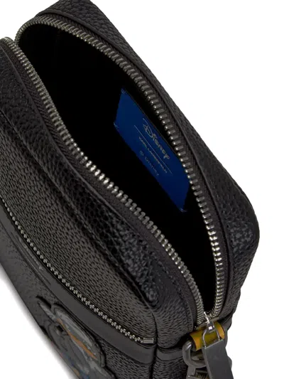 Karl Lagerfeld X Disney Logo-patch Crossbody Bag In Black