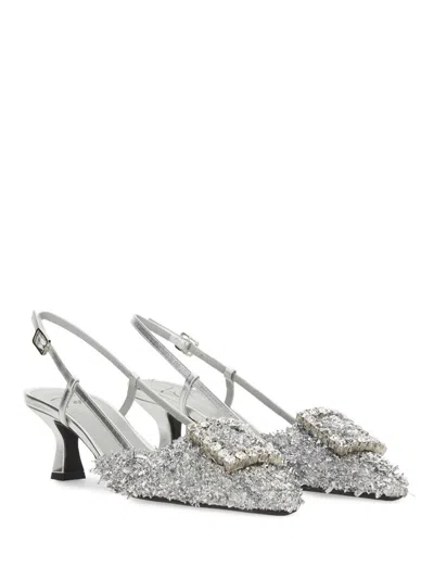 Roberto Festa Slingback Stefy In Metallic