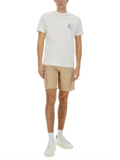 Woolrich Utility Cargo Shorts With Multiple Pockets