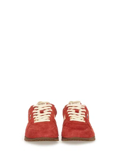 Autry 'windspin Low' Pink Sneaker With Logo On The Side And On The Heel