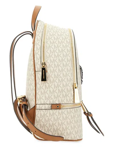 Michael Kors Medium Backpack Zipper Rhea Handle Front
