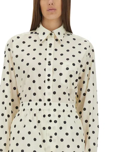 Moschino Couture Polka Dots Shirt