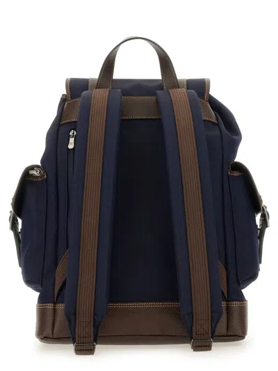 Longchamp Zaino Boxford In Blue