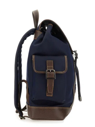 Longchamp Zaino Boxford In Blue