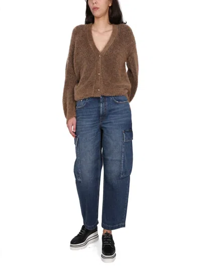 Stella Mccartney High-waisted Cropped Leg Jeans