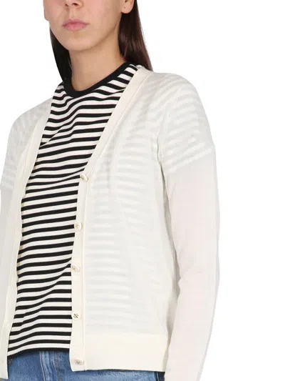 Tory Burch Wool And Silk Cardigan