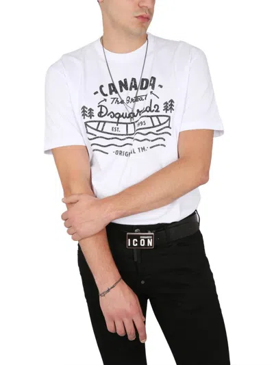 Dsquared2 Men's Logo Print T Shirt