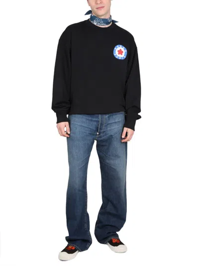 Kenzo Logo Cotton Oversized Sweatshirt