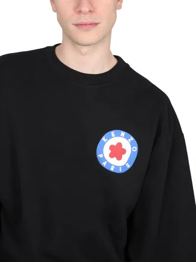 Kenzo Logo Cotton Oversized Sweatshirt