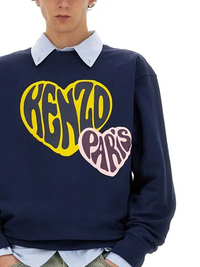 Kenzo Hearts Classic Sweatshirt