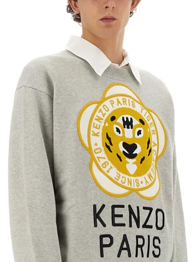 Kenzo Wool-blend Crew-neck Sweater