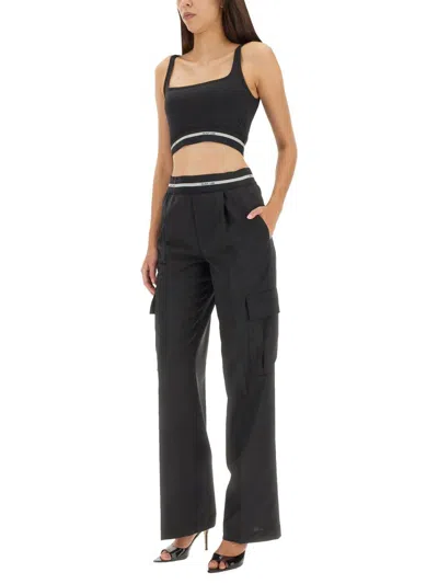 Helmut Lang Crop Top With Logo