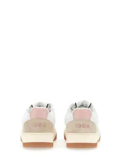 Dsquared2 Textured Leather And Polyamide Sneakers
