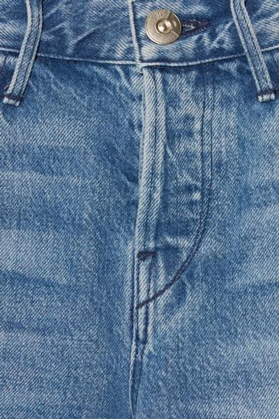 Shop 3x1 Wm3 Crop Fringe Mid-rise Straight-leg Jeans