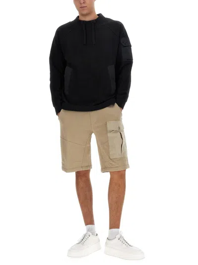 Ten C Cotton Sweatshirt Arm Pocket