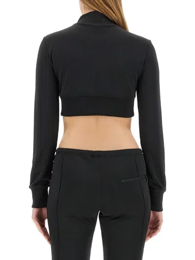 Courrèges Courreges Woman Sweatshirt Woman Black Sweatshirts