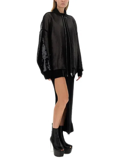 Rick Owens Relaxed Fit Bomber Jacket