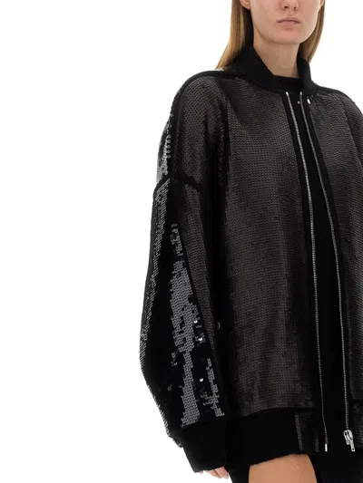 Rick Owens Relaxed Fit Bomber Jacket