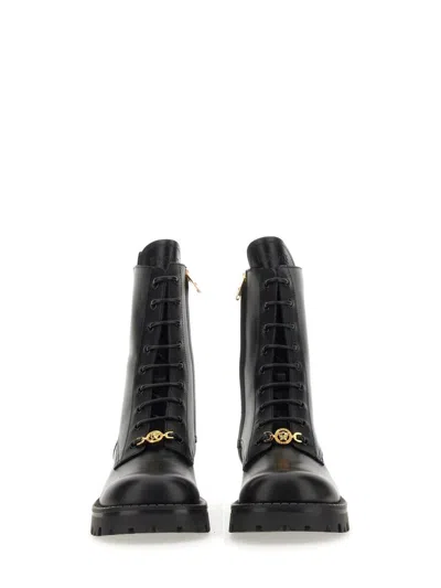 Versace Vagabond Lace-up Army Boots