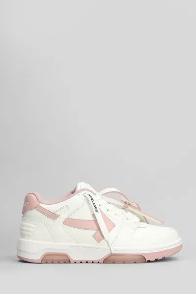 Off-white Off White Out Of Office Leather Sneakers