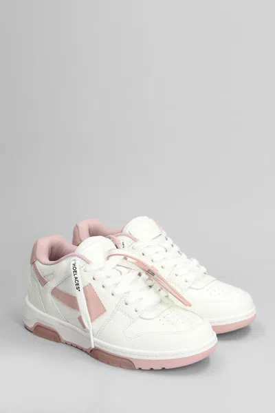 Off-white Off White Out Of Office Leather Sneakers