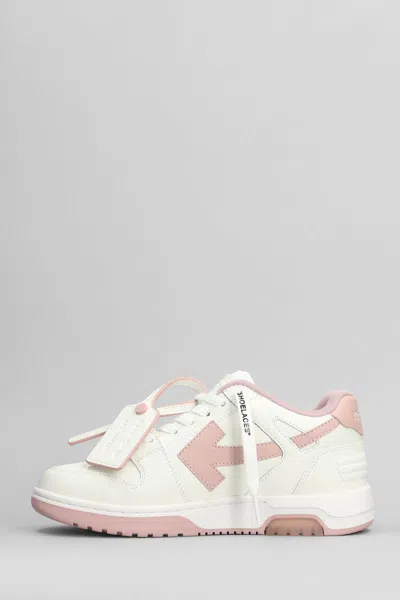 Off-white Off White Out Of Office Leather Sneakers