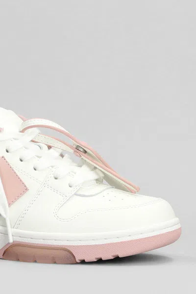 Off-white Off White Out Of Office Leather Sneakers