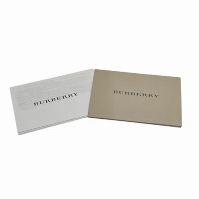 Pre-owned Burberry Brown Leather Coin Purse/coin Case ()
