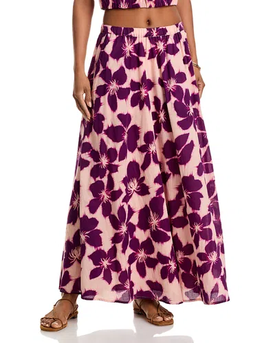 Velvet By Graham & Spencer Jess Skirt In Purple