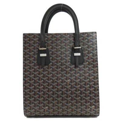 Pre-owned Goyard Black Coated Canvas Tote Bag ()