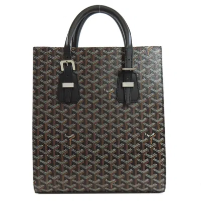 Pre-owned Goyard Black Coated Canvas Tote Bag ()