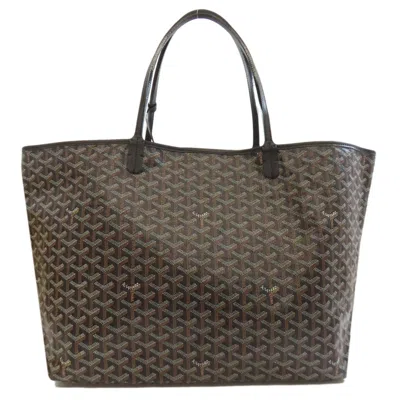 Pre-owned Goyard Black Coated Canvas Tote Bag ()